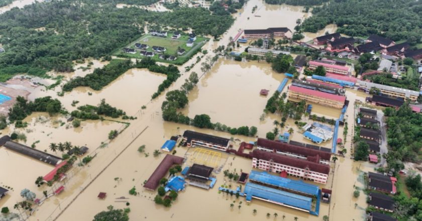 Seluruh Terengganu kini dilanda banjir